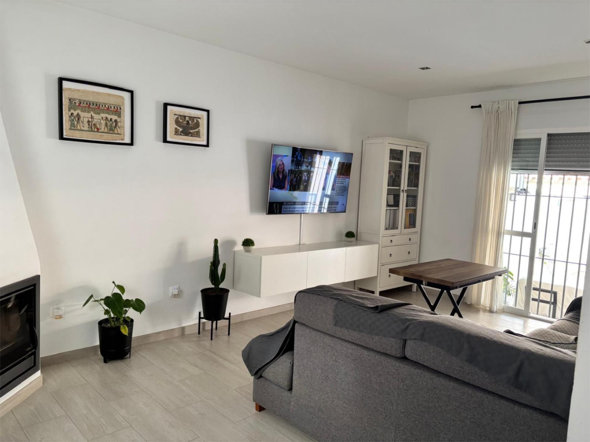 Sala de estar de Dúplex en venta en Sanlúcar de Barrameda