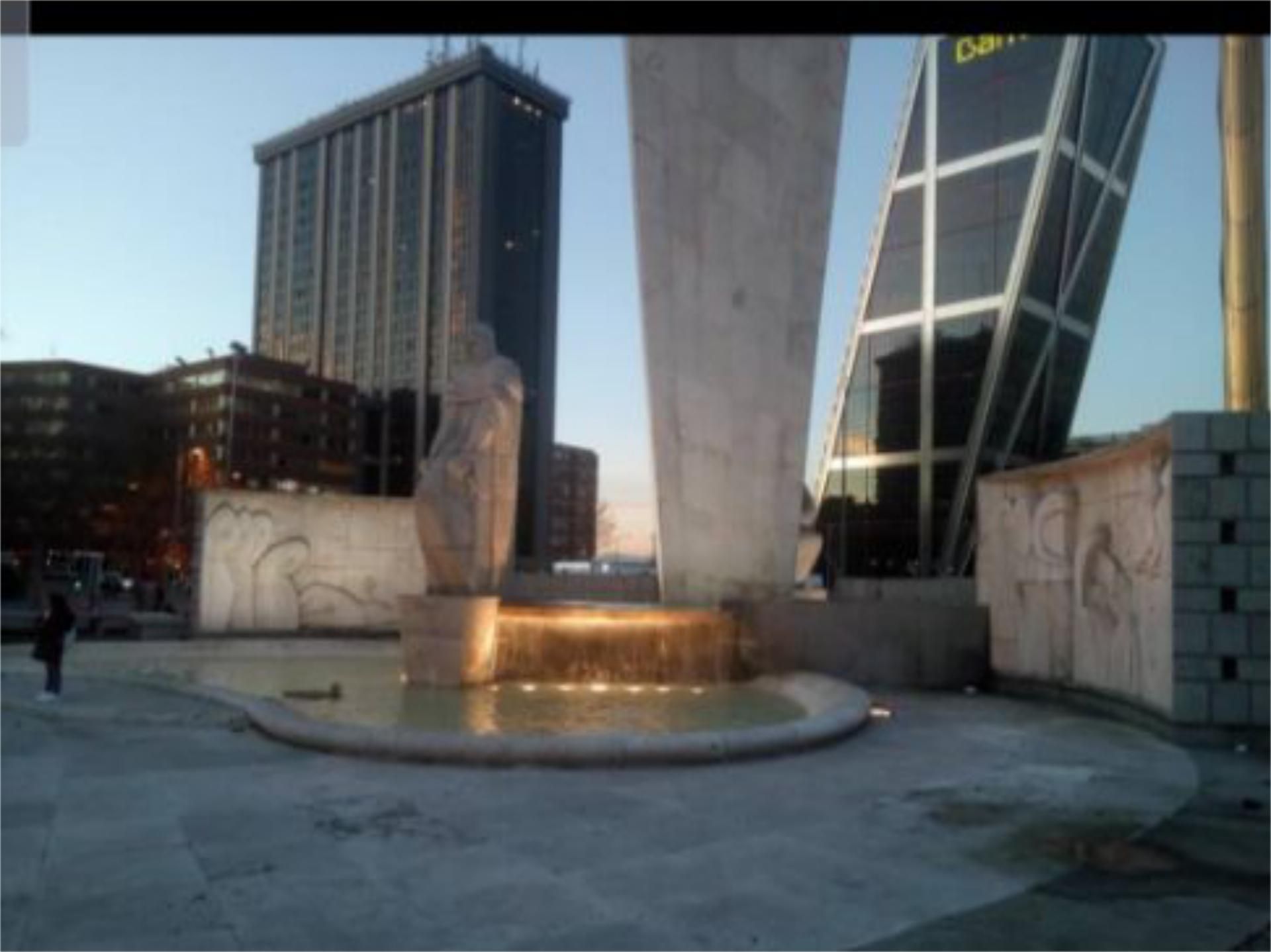 Exterior view of Flat for sale in  Madrid Capital  with Heating, Furnished and Video intercom