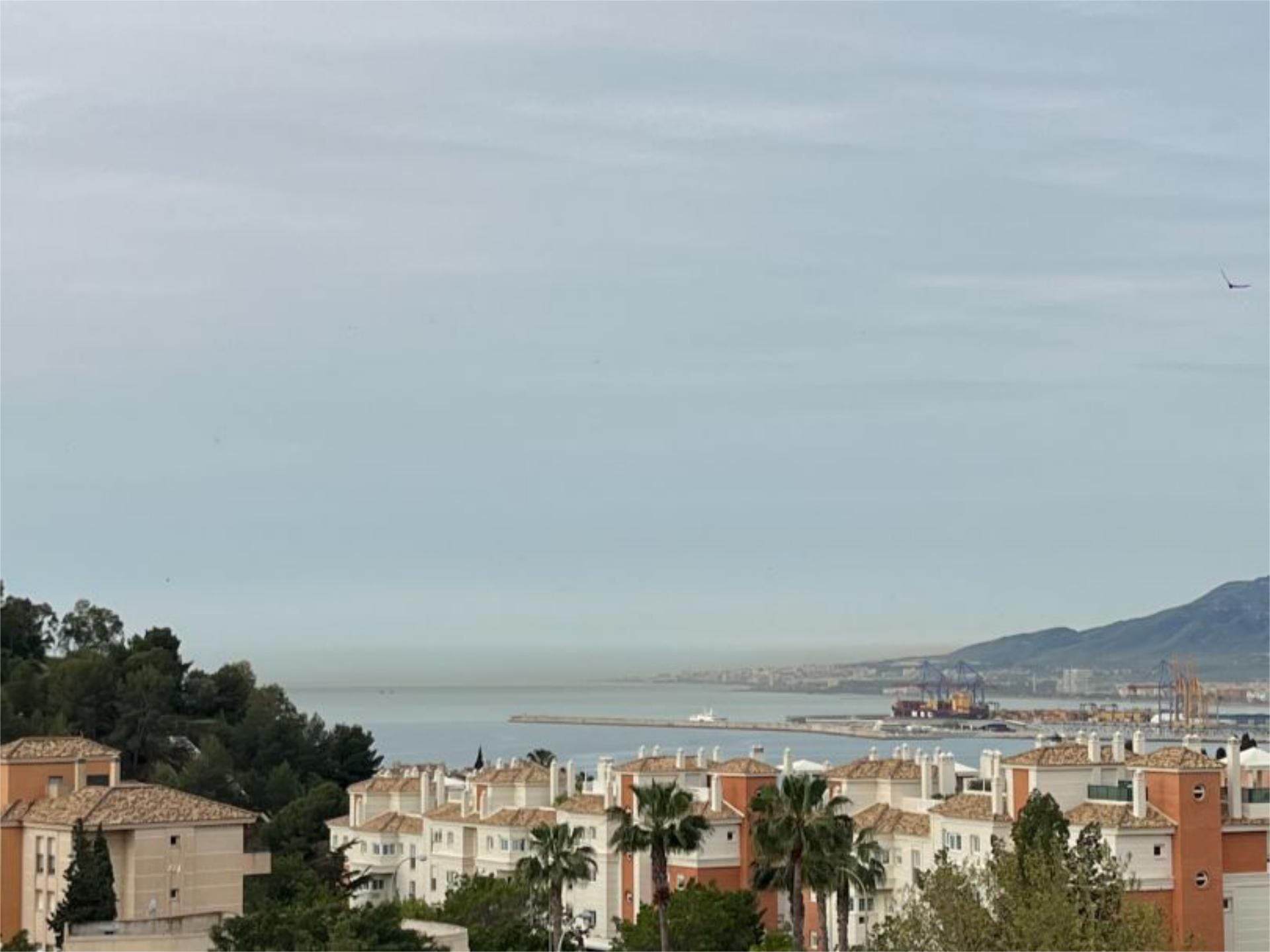Exterior view of Duplex for sale in Málaga Capital  with Air Conditioner, Terrace and Swimming Pool