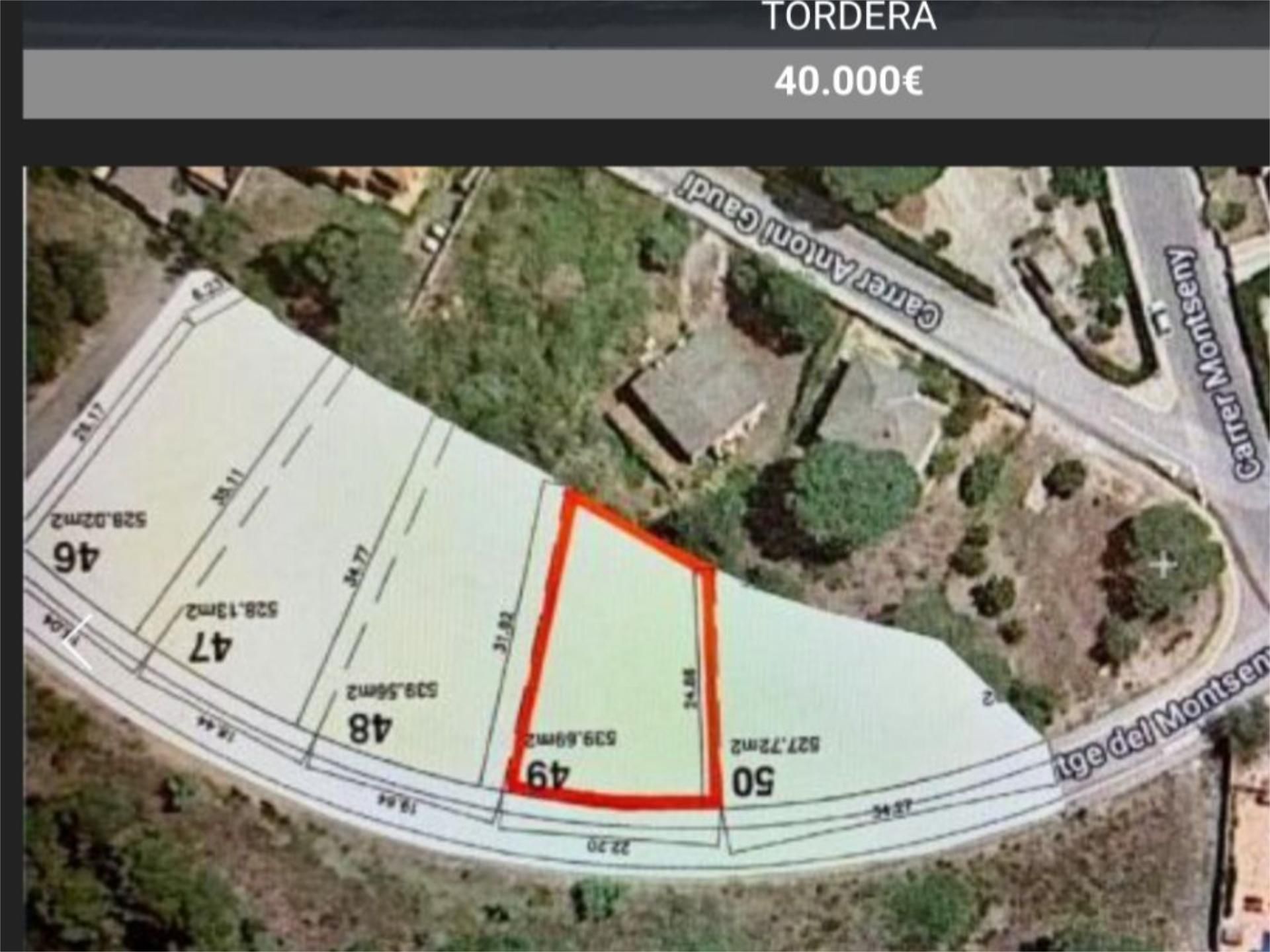 Constructible Land for sale in Fogars de la Selva