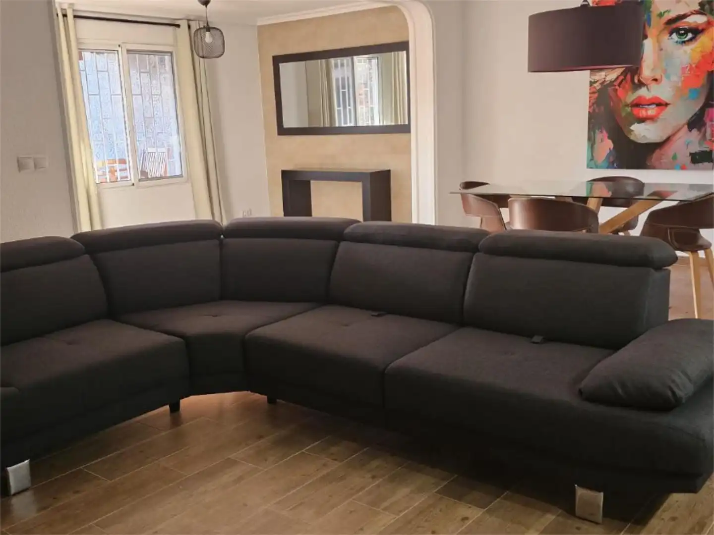 Room in Calle Cottolengo, 1, Haygon - Universidad Living room of Detached homes for share in San Vicente del Raspeig / Sant Vicent del Raspeig with Air Conditioner, Heating and Terrace