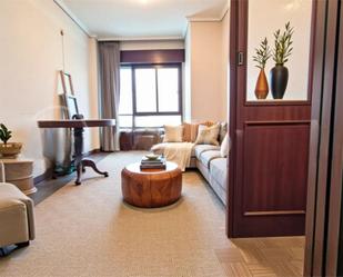 Living room of Flat for sale in Oviedo   with Heating, Parquet flooring and Community parking