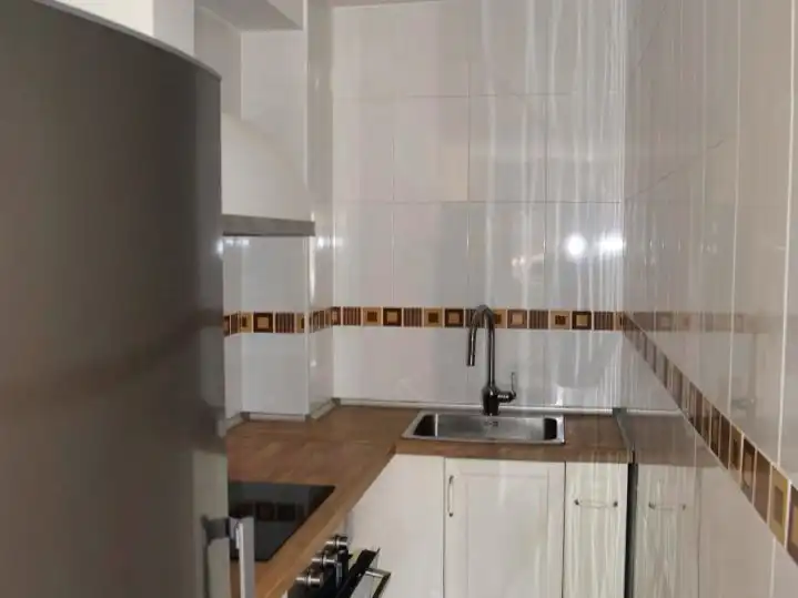 Casa o xalet de lloguer a Barrio Redo, Camaleño Cuina de Casa o xalet de lloguer en Camaleño amb Calefacció, Jardí privat i Balcó