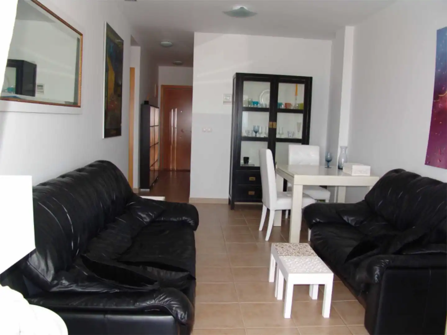 Flat for sale in Calle Albacete, 39, Los Arenales del Sol Living room of Flat for sale in Elche / Elx with Air Conditioner, Terrace and Swimming Pool
