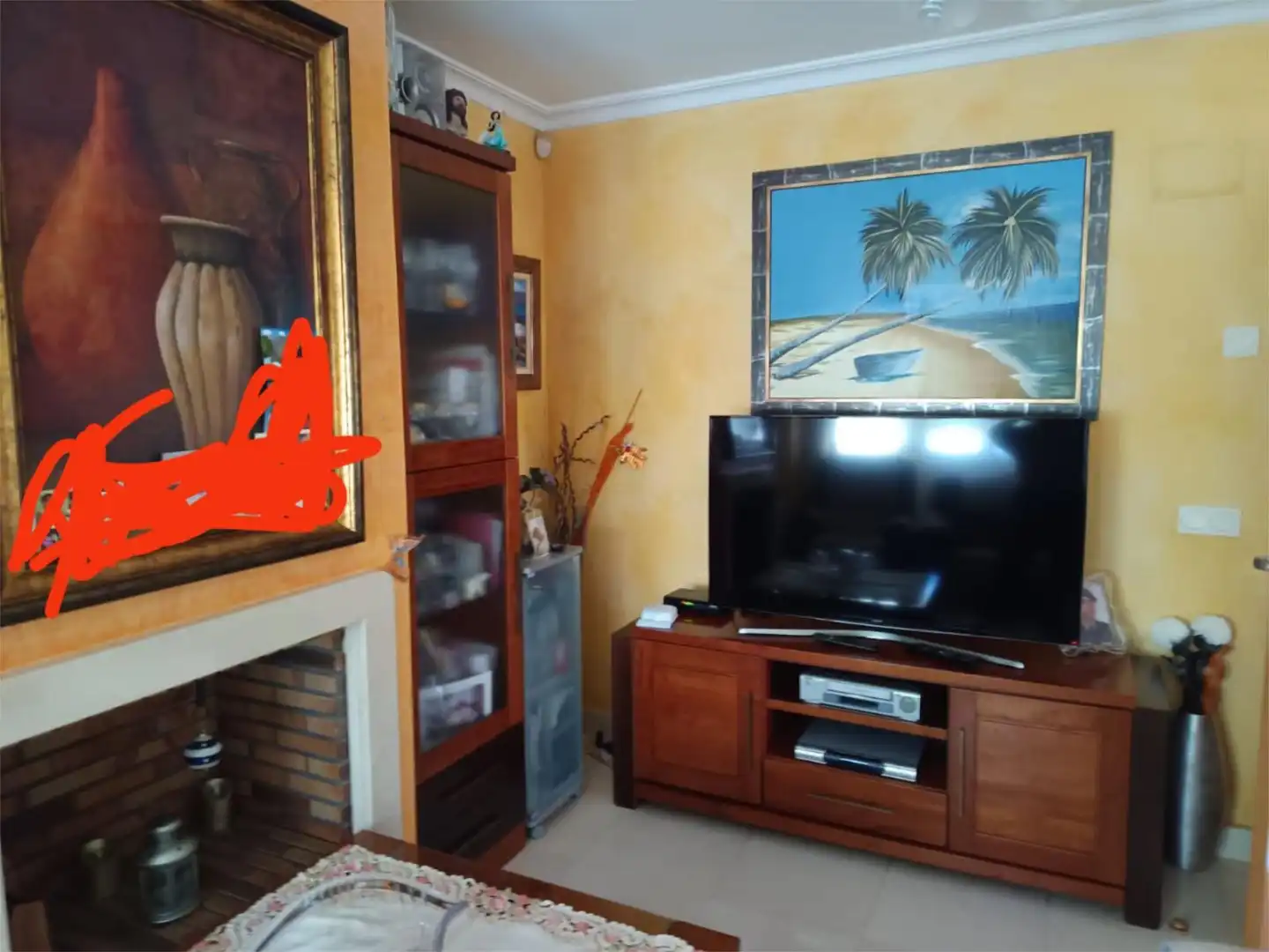 Casa o chalet en venta en Calle Desfiladero de los Gaitanes, 12, El Tomillar Sala de estar de Casa o chalet en venta en Vélez-Málaga con Aire acondicionado, Calefacción y Jardín privado