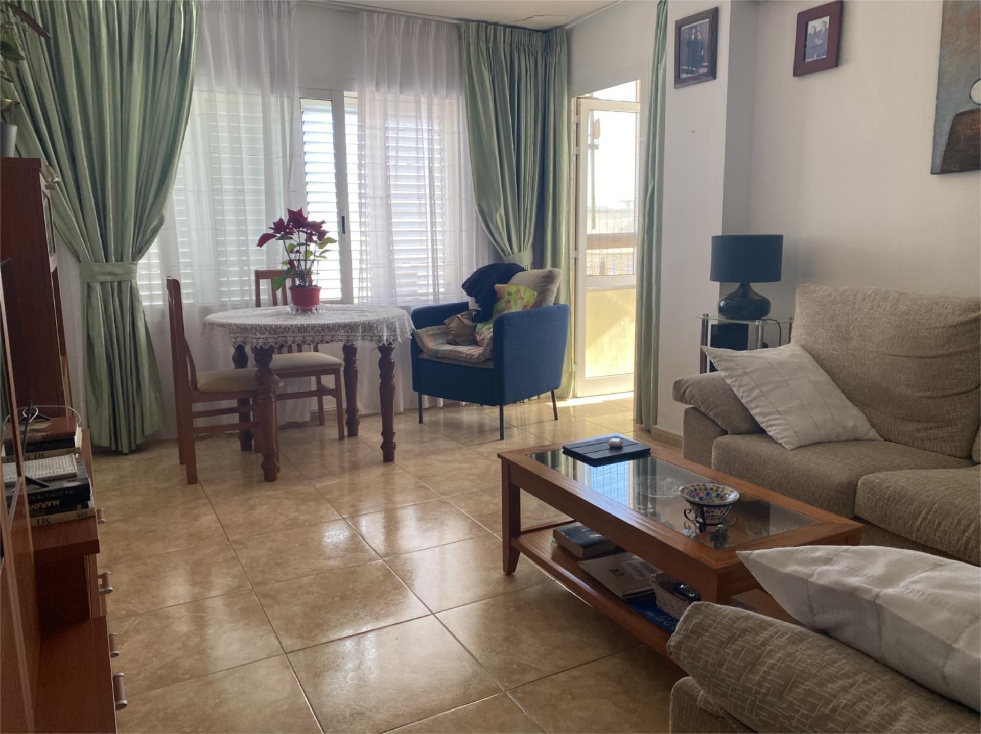 Living room of Flat for sale in Eivissa  with Air Conditioner and Balcony