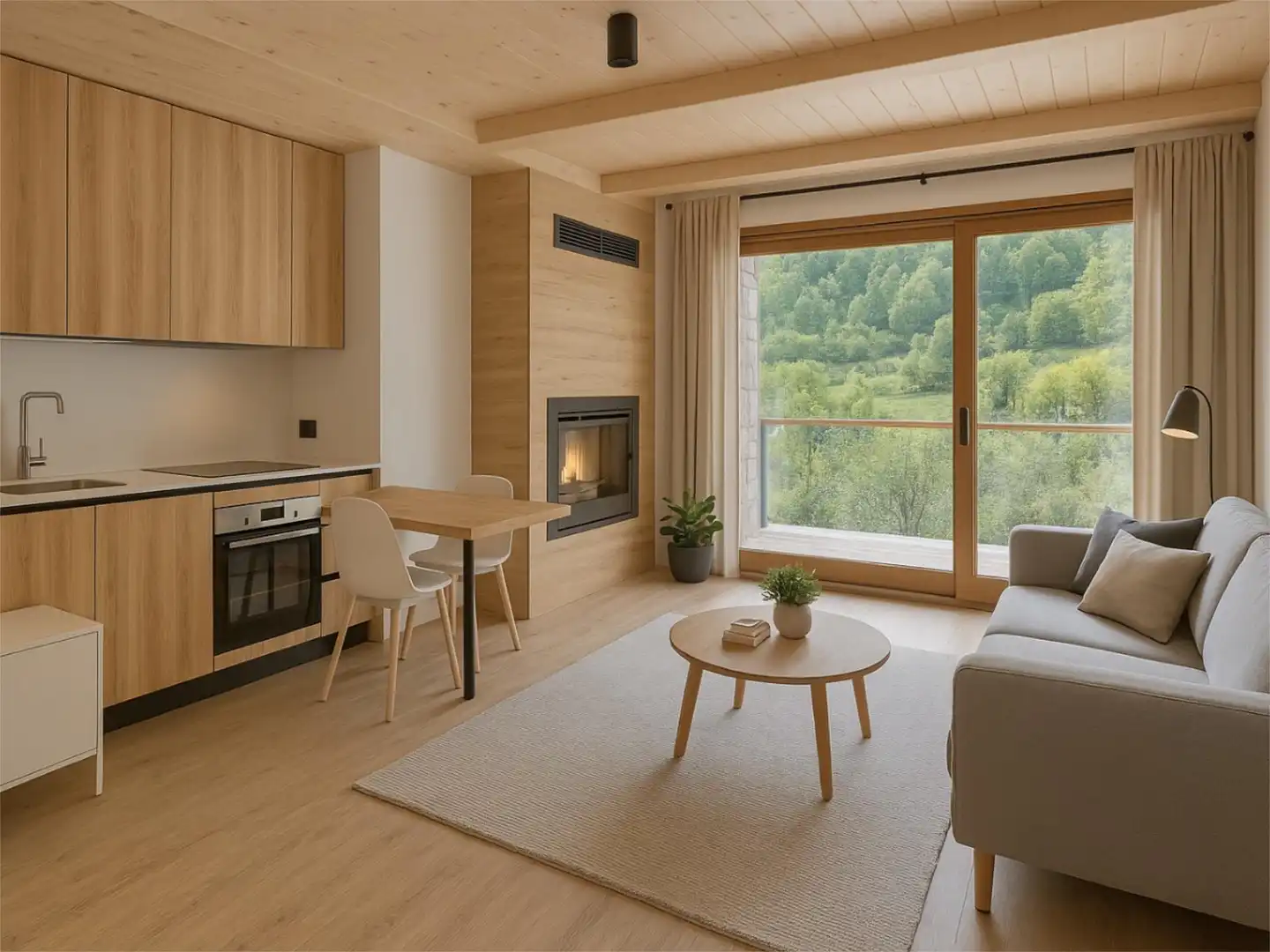 Flat for sale in Carrer Carretera, 9, Espot Living room of Flat for sale in Espot with Air Conditioner, Heating and Private garden