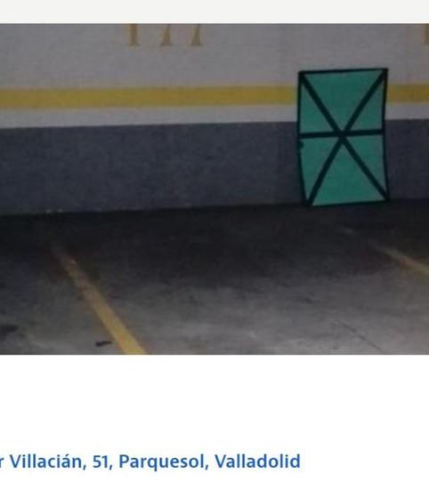 Foto 2 von Garage zum Verkauf in Calle del Doctor Villacián, 51, Parquesol, Valladolid Capital