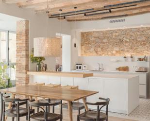 Kitchen of Flat for sale in Girona Capital  with Air Conditioner and Balcony