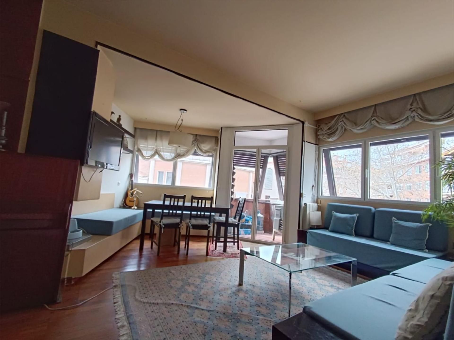 Living room of Flat for sale in  Barcelona Capital  with Air Conditioner and Balcony