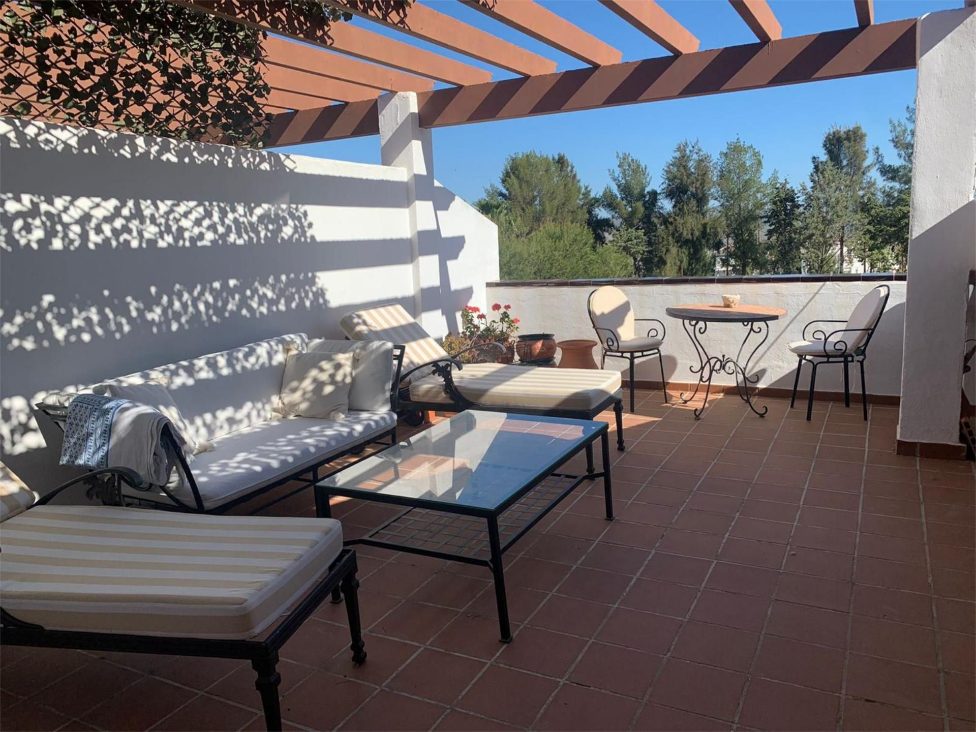 Terrace of Flat for sale in Alhaurín de la Torre  with Air Conditioner, Heating and Private garden