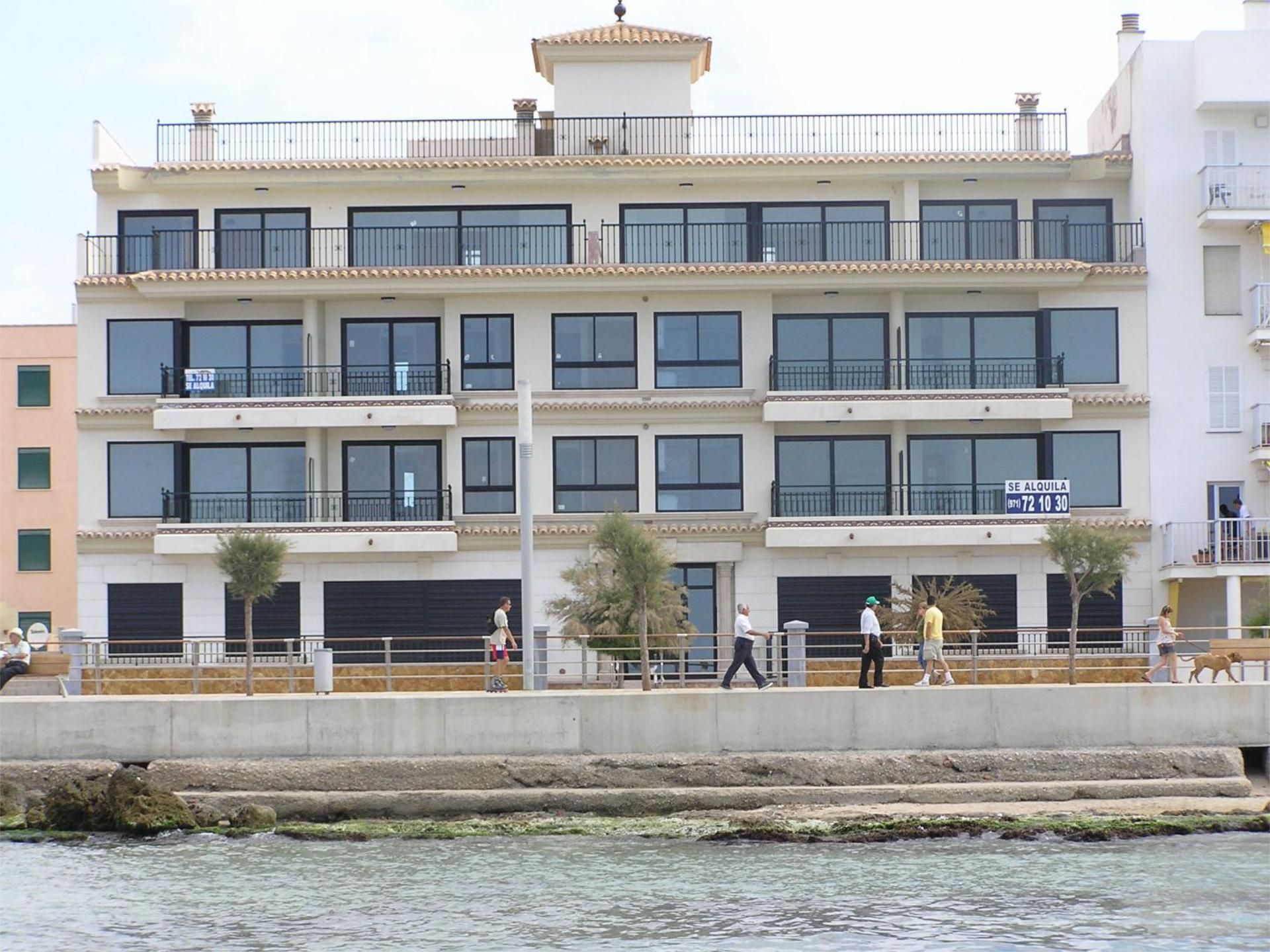 Vista exterior de Pis de lloguer en  Palma de Mallorca amb Aire condicionat, Calefacció i Traster