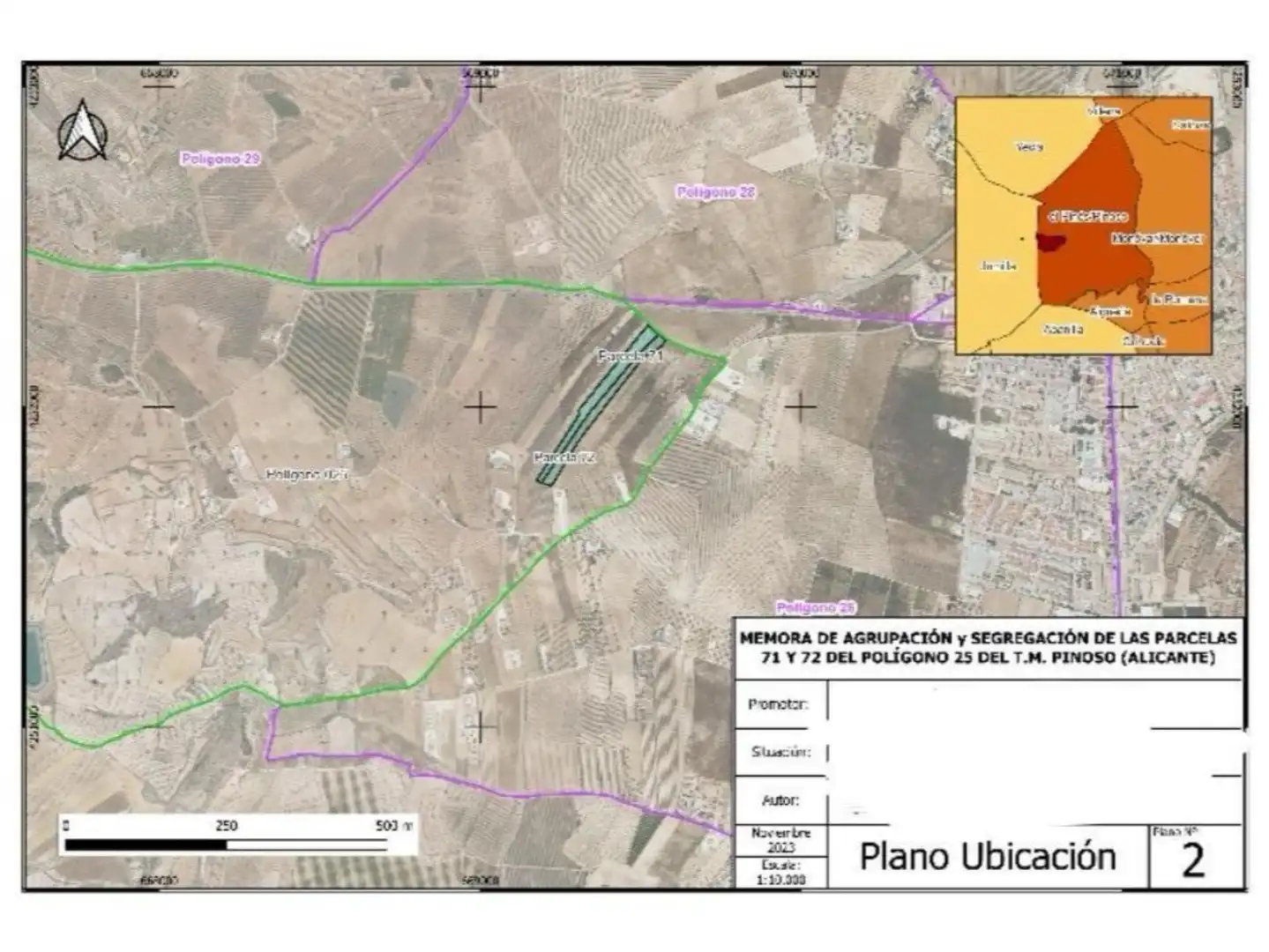Urbanitzable en venda en El Pinós / Pinoso