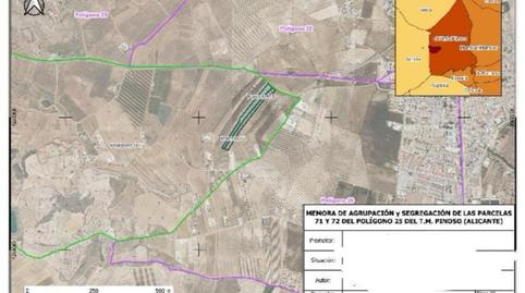 Photo 2 of Constructible Land for sale in Calle Alicante, 9, El Pinós / Pinoso, Alicante