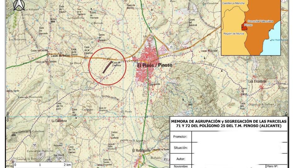 Photo 1 of Constructible Land for sale in Calle Alicante, 9, El Pinós / Pinoso, Alicante