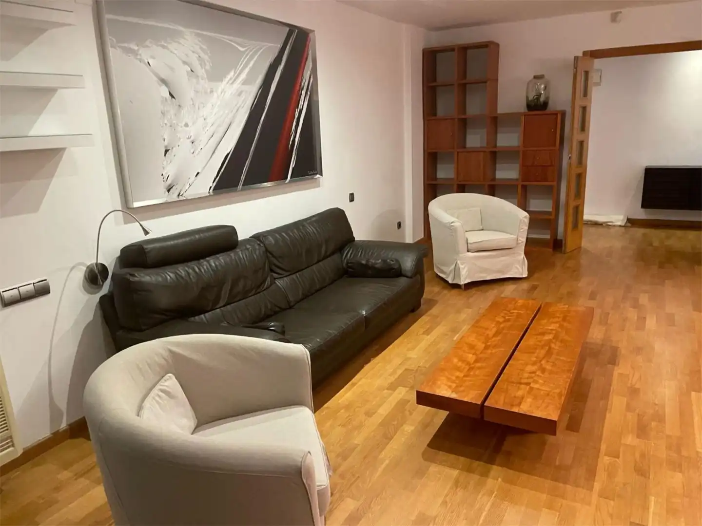Piso de alquiler en Carrer de Bèlgica, 10, Mestalla Sala de estar de Piso de alquiler en Valencia con Calefacción, Terraza y Amueblado