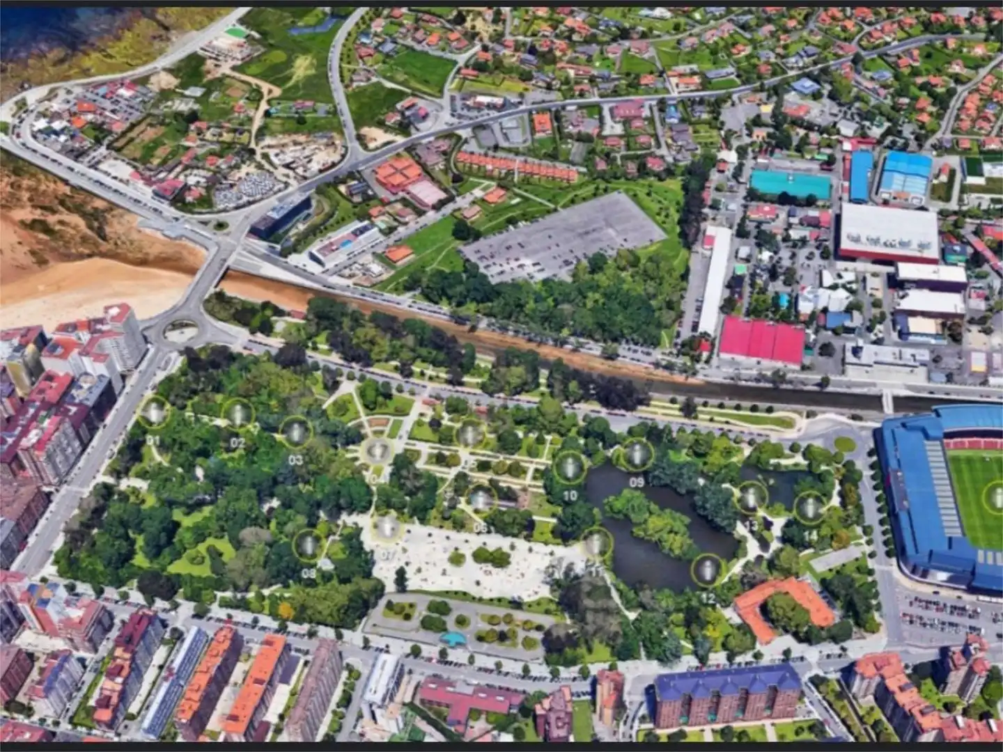 Commercial properties for sale in Calle Pintor Orlando Pelayo, 7, El Bibio - Parque Exterior view of Commercial properties for sale in Gijón