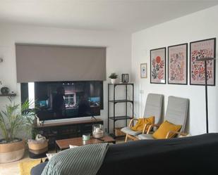 Living room of Flat for sale in  Murcia Capital  with Heating, Private garden and Terrace