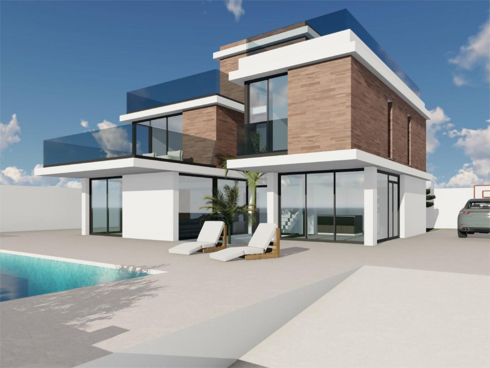 Vista exterior de Piso en venta en Finestrat con Aire acondicionado, Terraza y Piscina