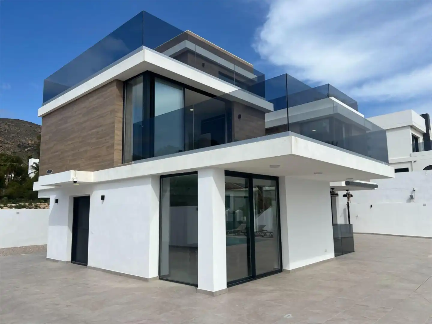 Casa o xalet en venda a Carrer Londres, 50, Golf Bahía Vista exterior de Casa o xalet en venda en Finestrat amb Aire condicionat, Calefacció i Jardí privat