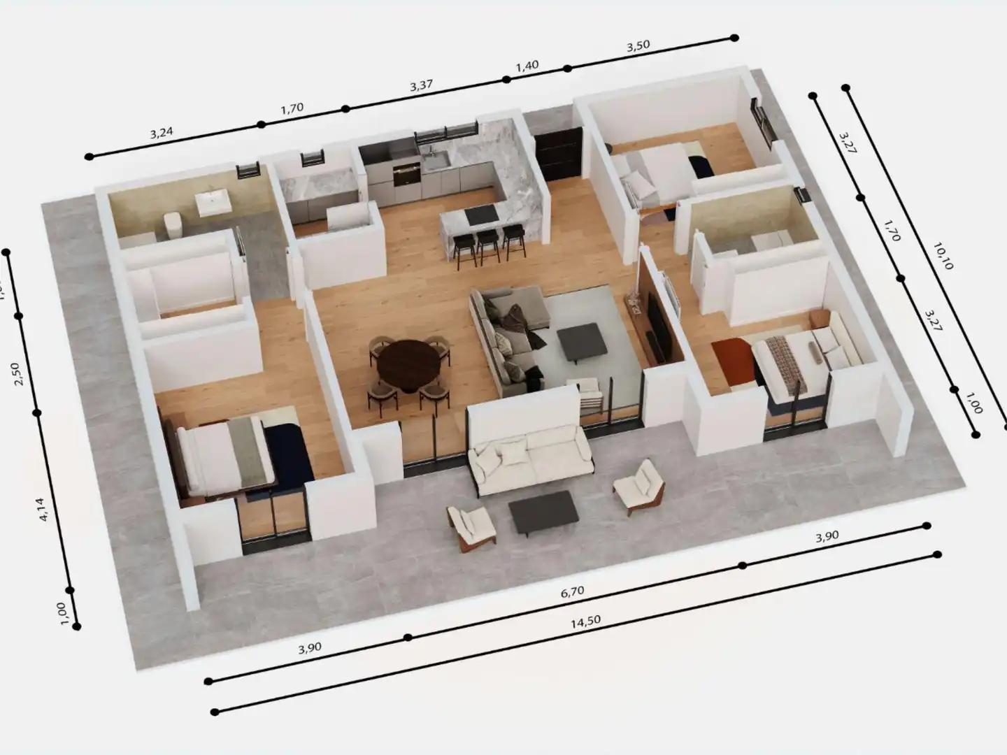 Piso en venta en Carrer Fortuny, Canyelles Piso en venta en Canyelles con Aire acondicionado, Calefacción y Parquet