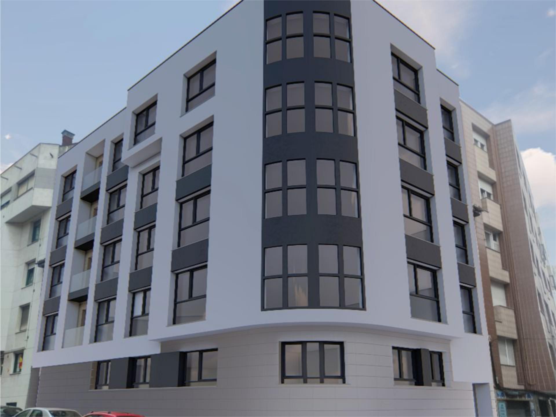 Vista exterior de Pis en venda en Gijón  amb Calefacció, Traster i Balcó