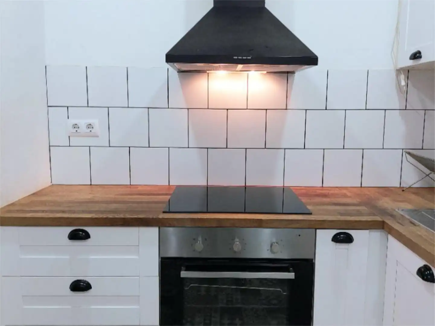 Cocina de Piso de alquiler en Barcelona con Amueblado y Balcón