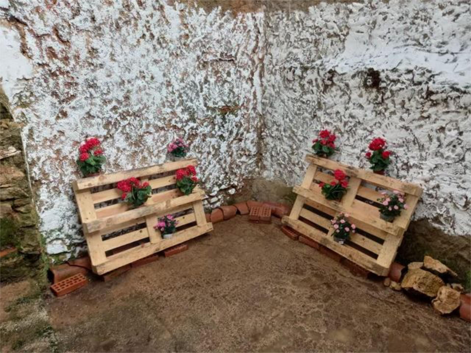 Garten von Country house zum verkauf in Campillo de Aragón mit Möbliert