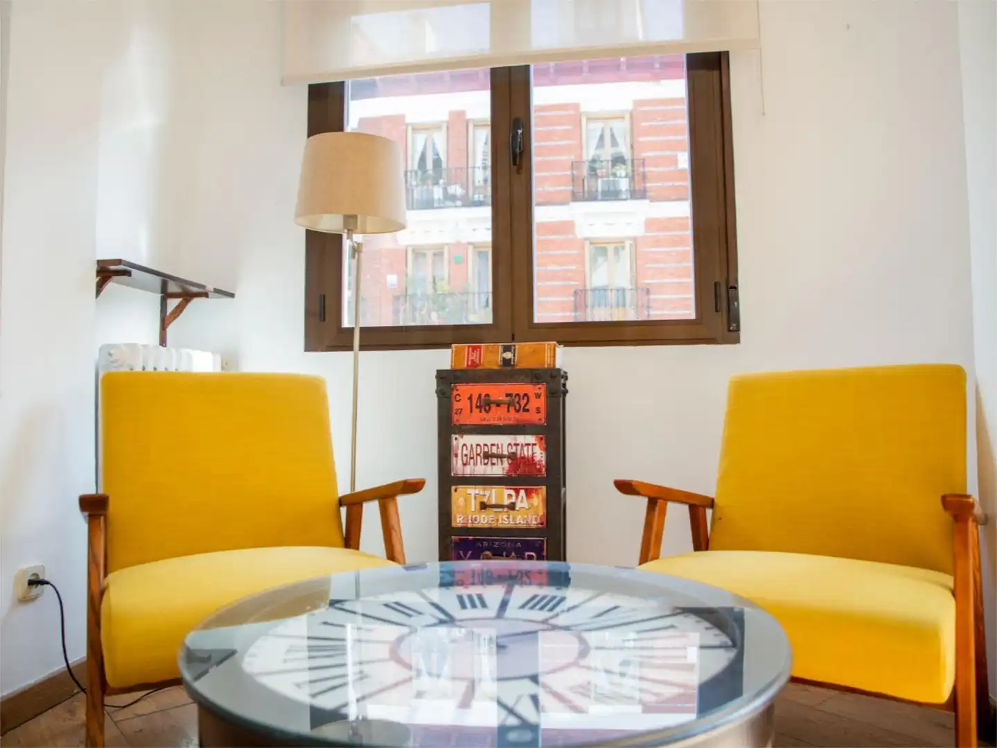 Loft de lloguer a Calle Mayor, 32, Sol Sala d'estar de Loft de lloguer en Madrid amb Aire condicionat, Calefacció i Parquet