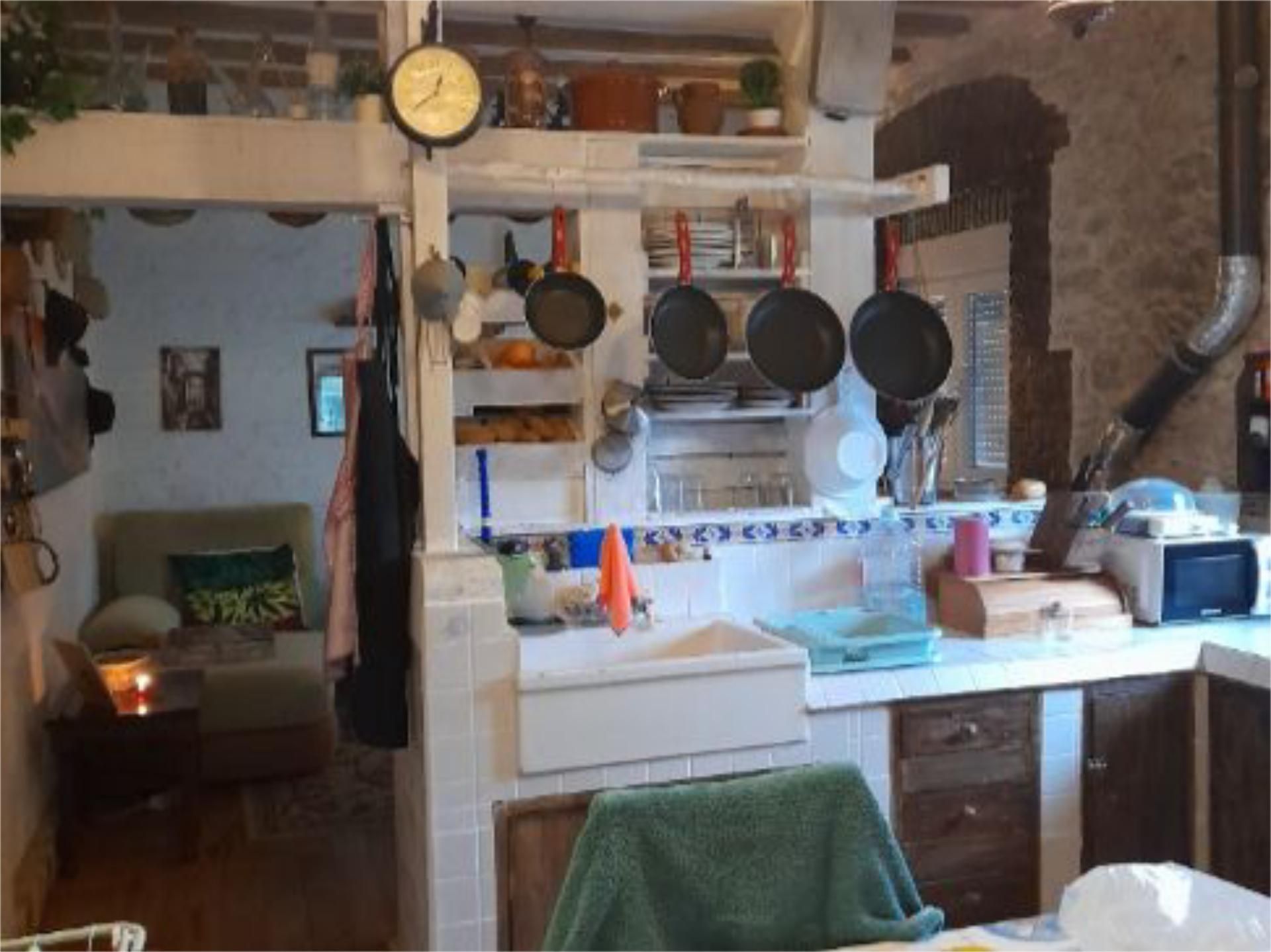 Küche von Wohnung zum verkauf in Brañosera mit Abstellraum und Möbliert