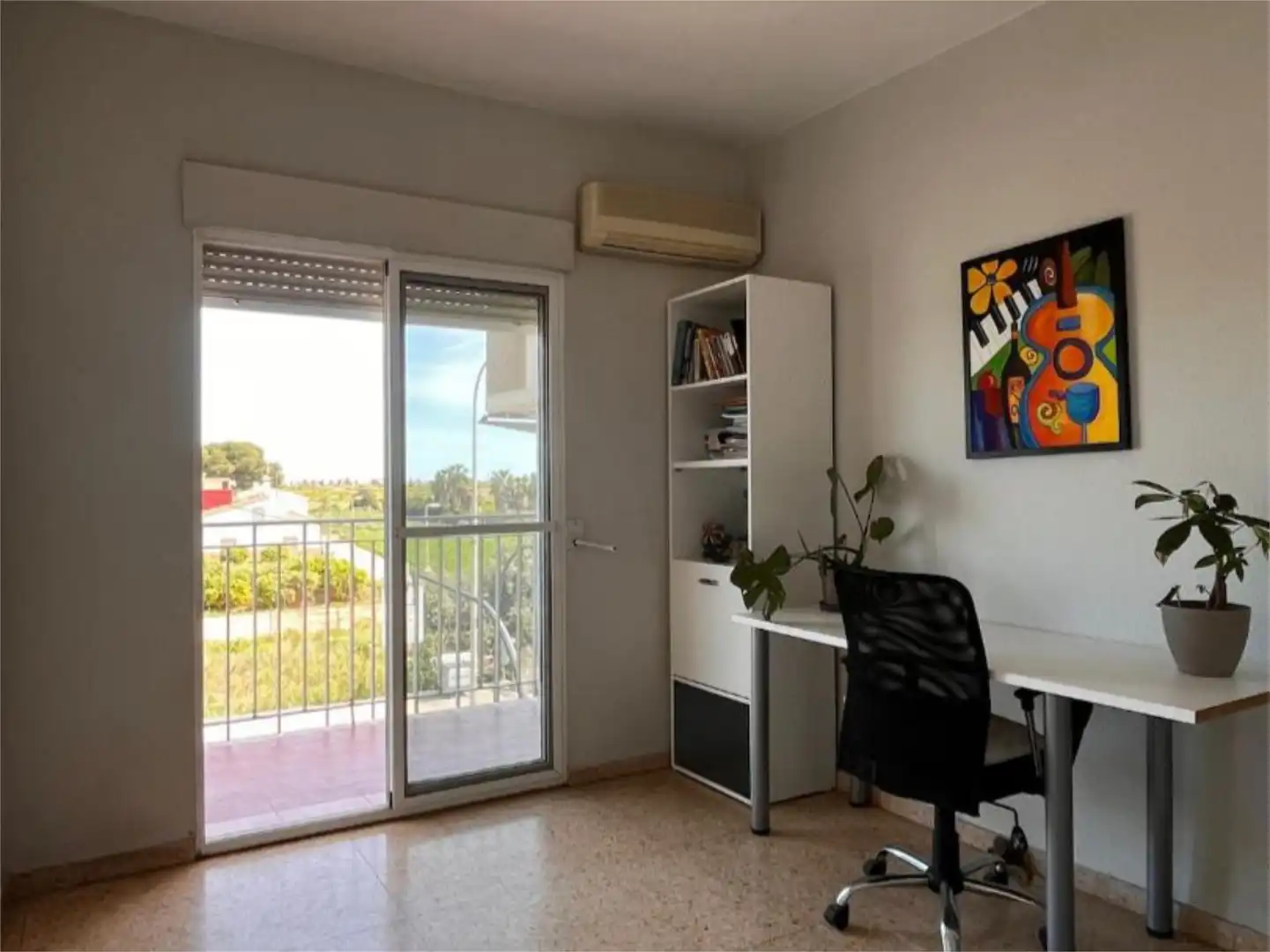 Habitació a Carrer de la Venta del Moro, 17, Benifaraig Dormitori de Pis per a compartir en Valencia amb Aire condicionat, Calefacció i Terrassa