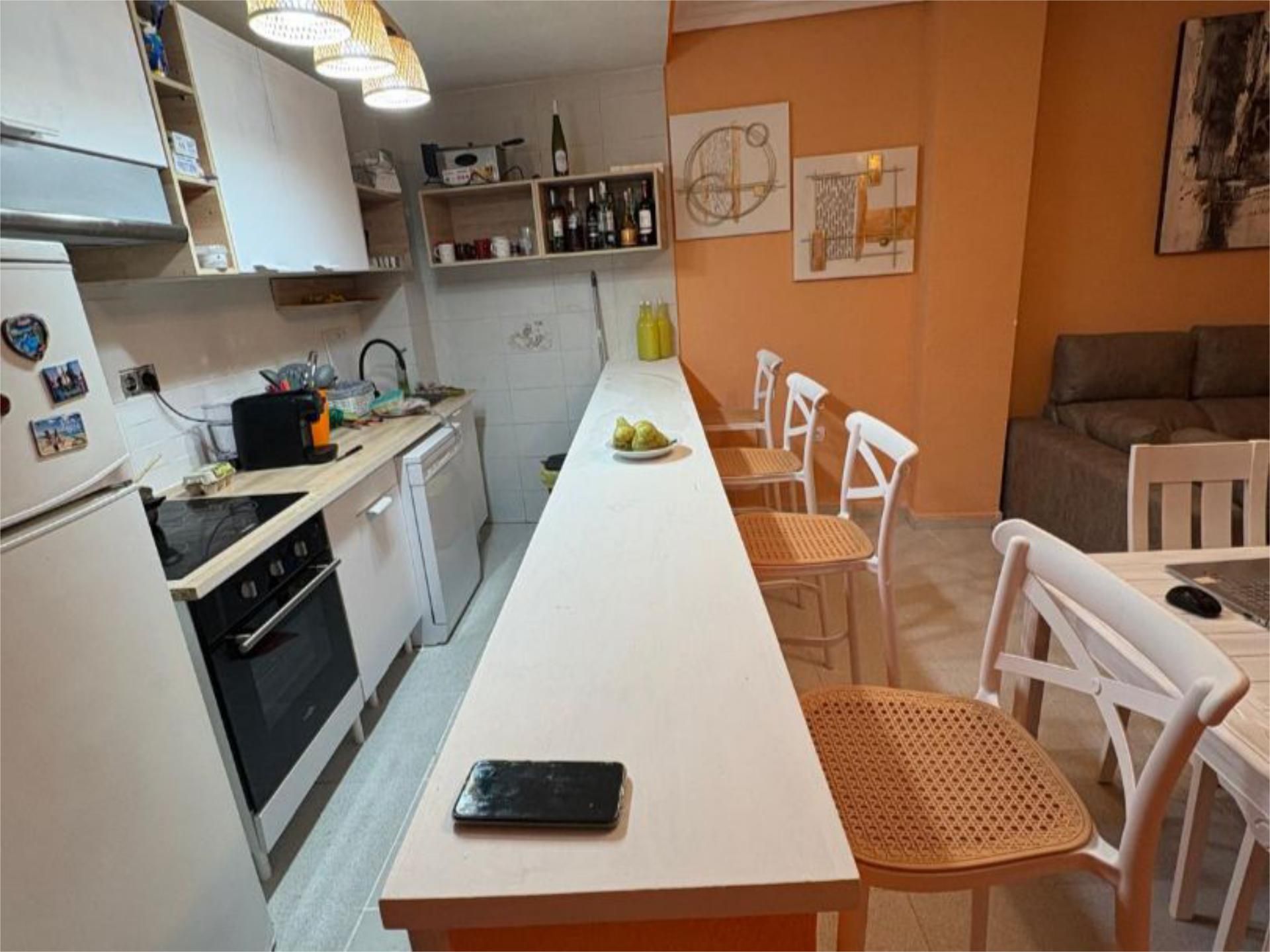 Kitchen of Flat to rent in Torrevieja  with Heating, Terrace and Furnished
