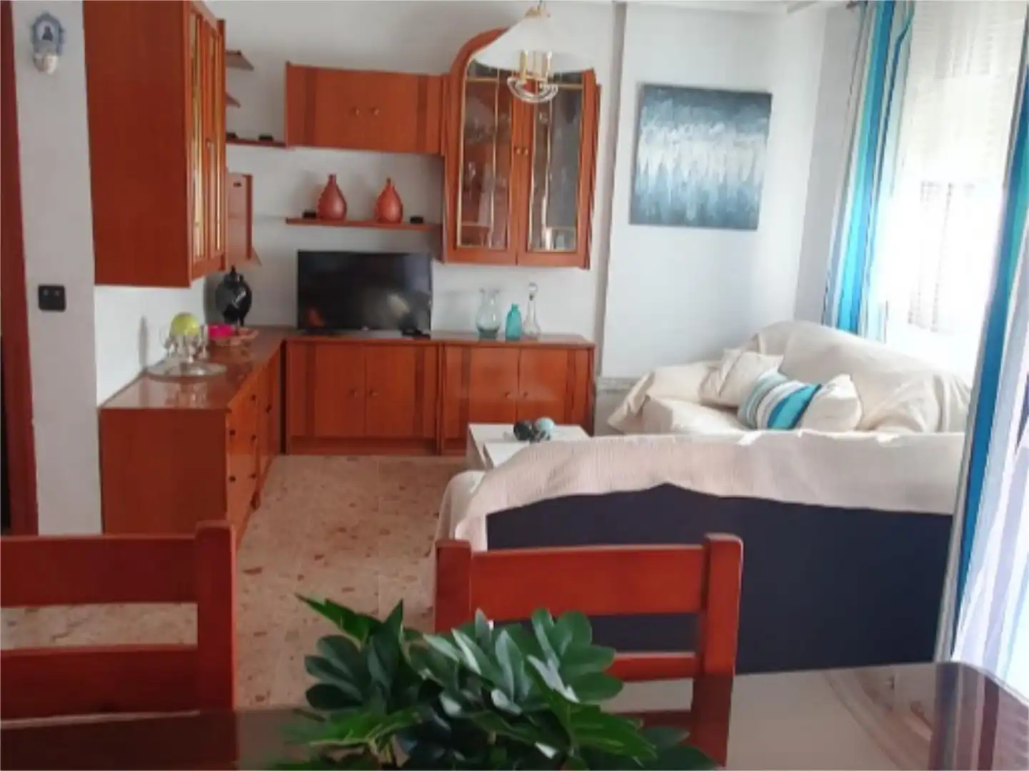 Living room of Flat for rent in Linares  with Air Conditioner, Terrace and Furnished