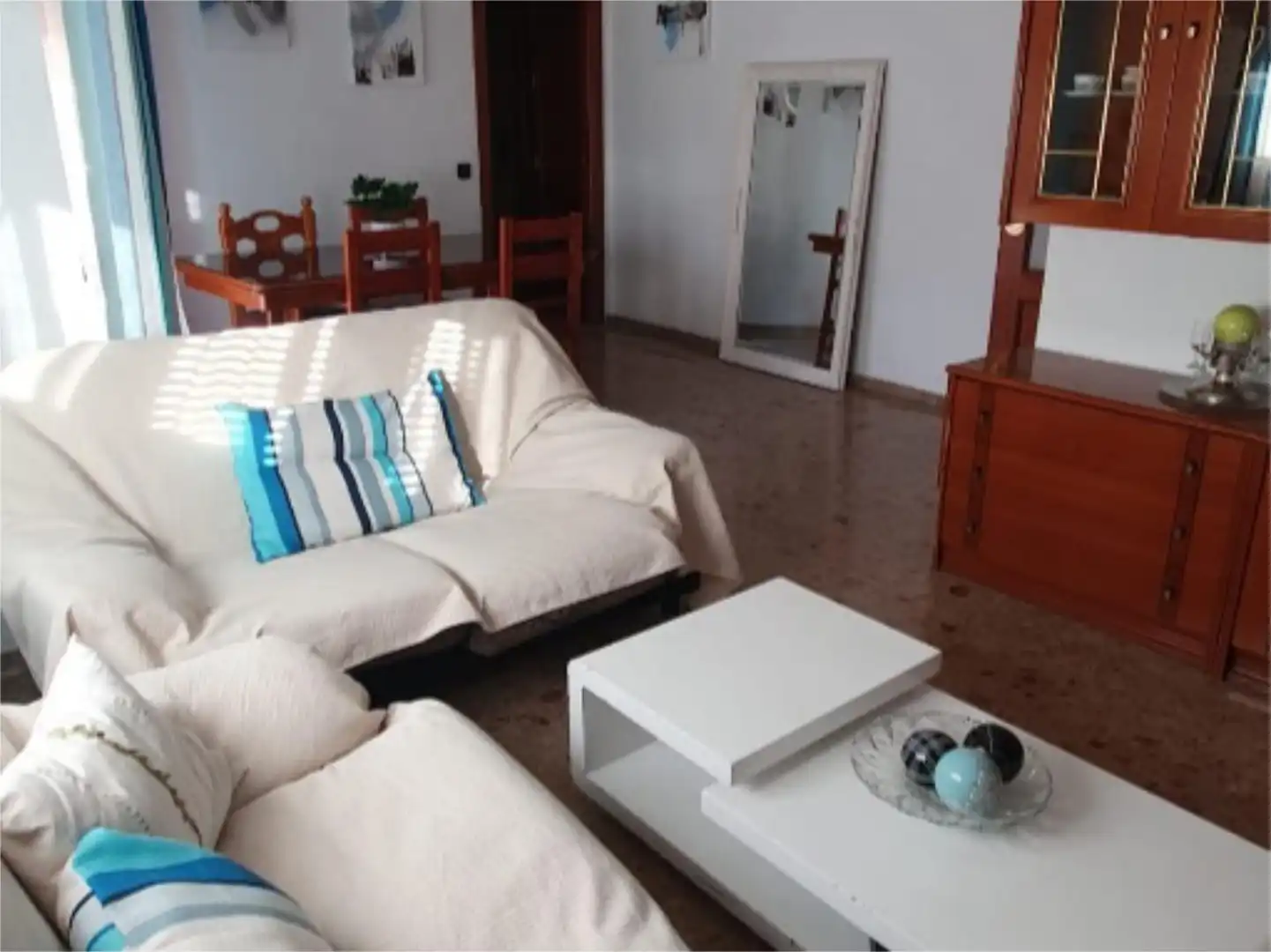 Living room of Flat for rent in Linares  with Air Conditioner, Terrace and Furnished