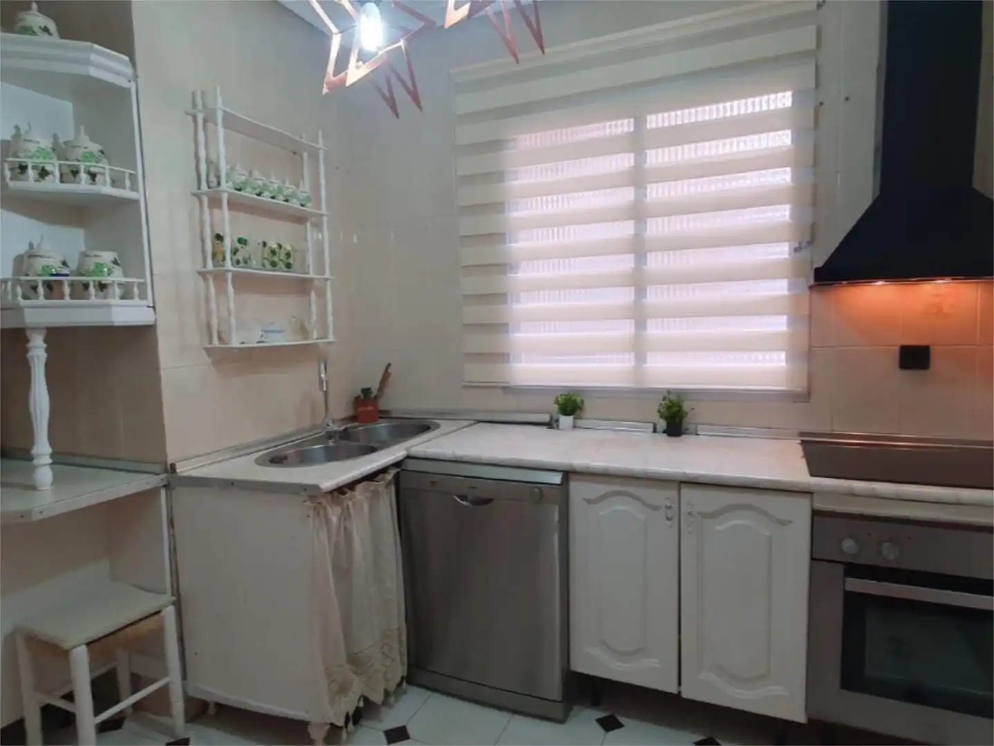 Kitchen of Flat for rent in Linares  with Air Conditioner, Terrace and Furnished