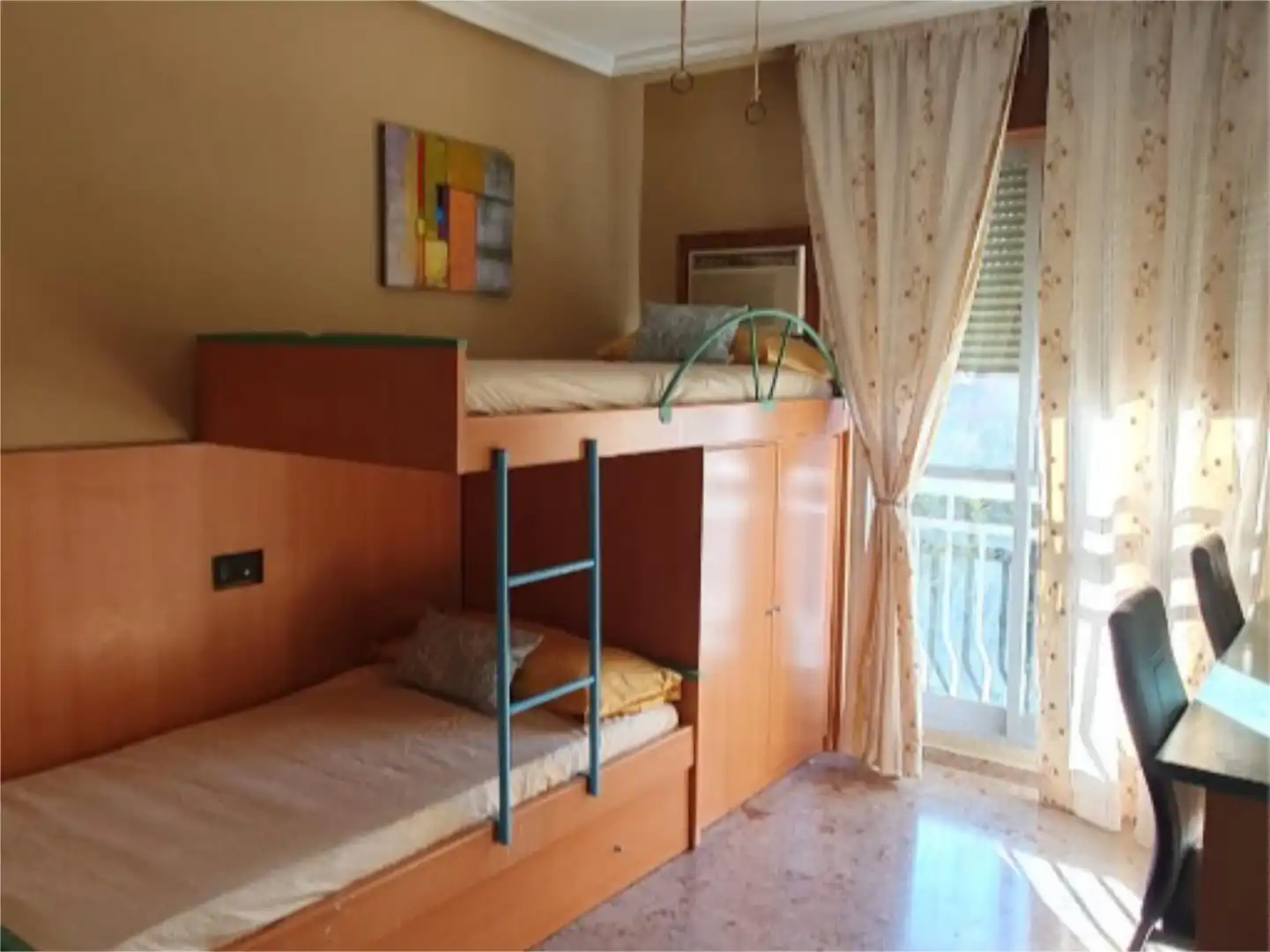 Bedroom of Flat for rent in Linares  with Air Conditioner, Terrace and Furnished