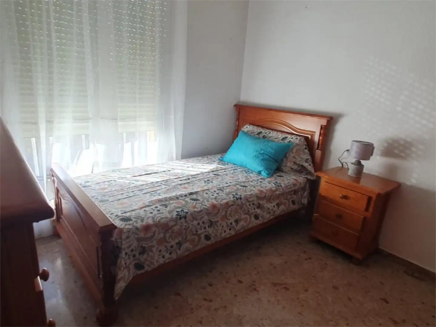 Bedroom of Flat for rent in Linares  with Air Conditioner, Terrace and Furnished