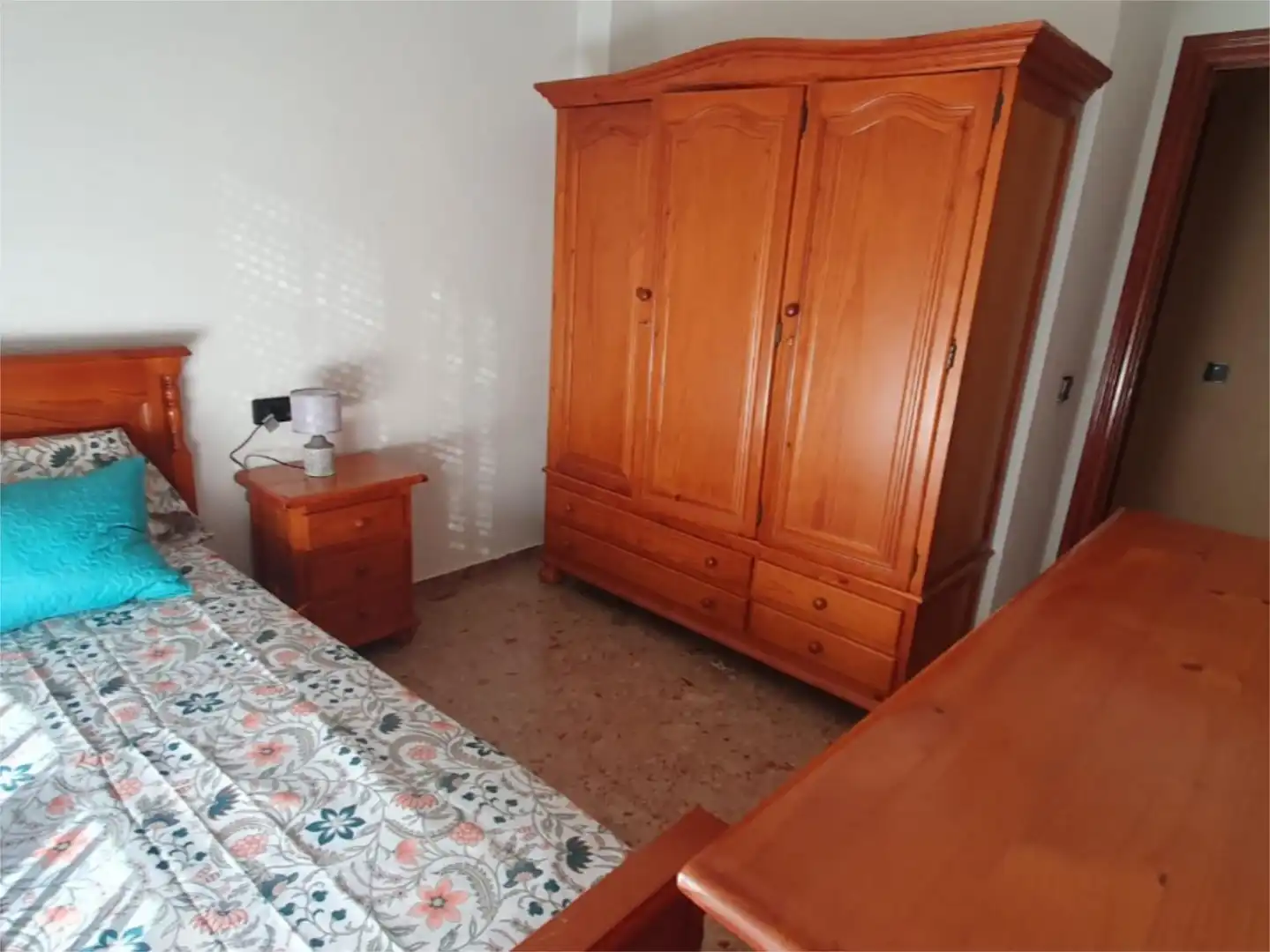 Bedroom of Flat for rent in Linares  with Air Conditioner, Terrace and Furnished