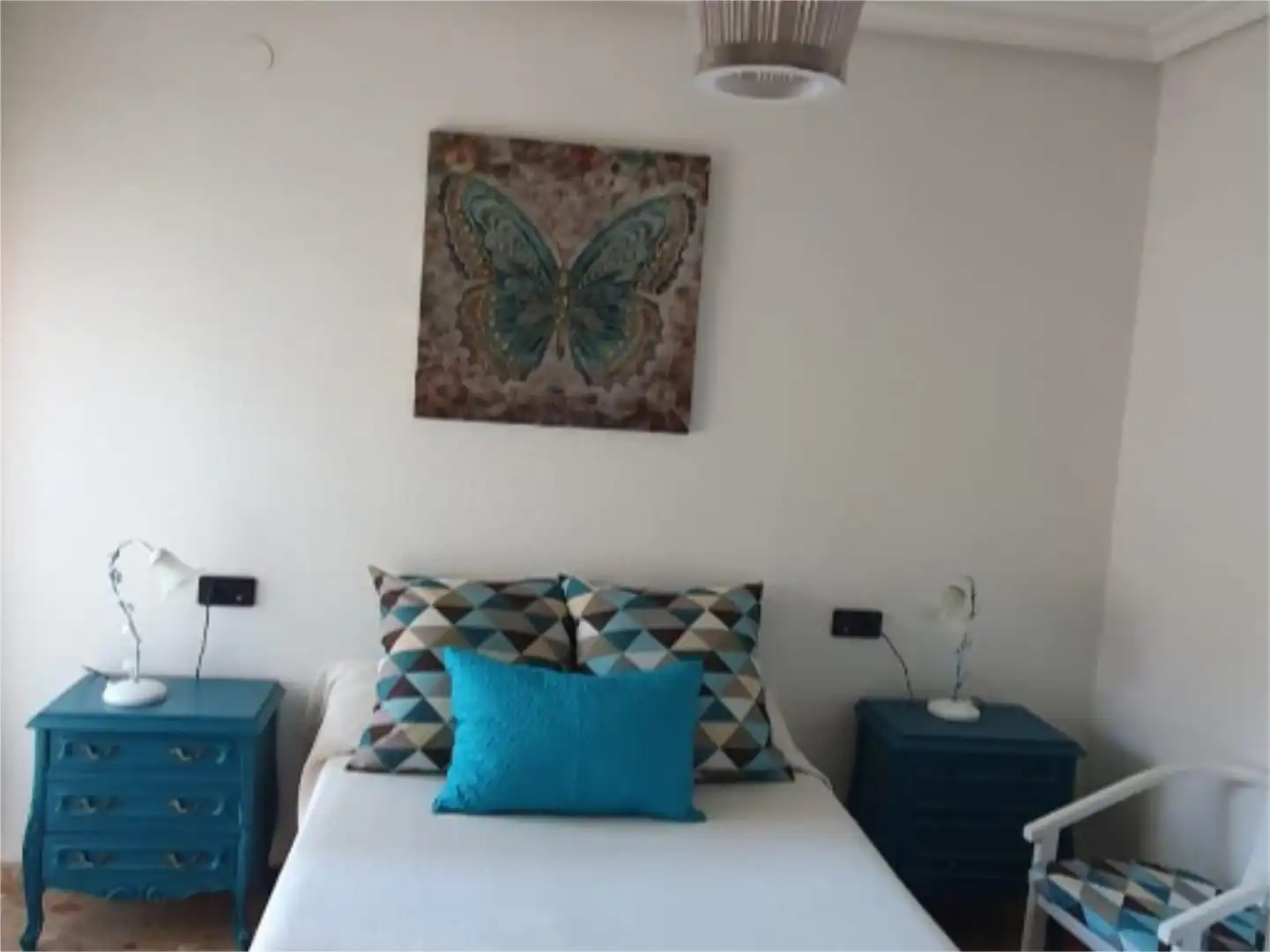 Bedroom of Flat for rent in Linares  with Air Conditioner, Terrace and Furnished