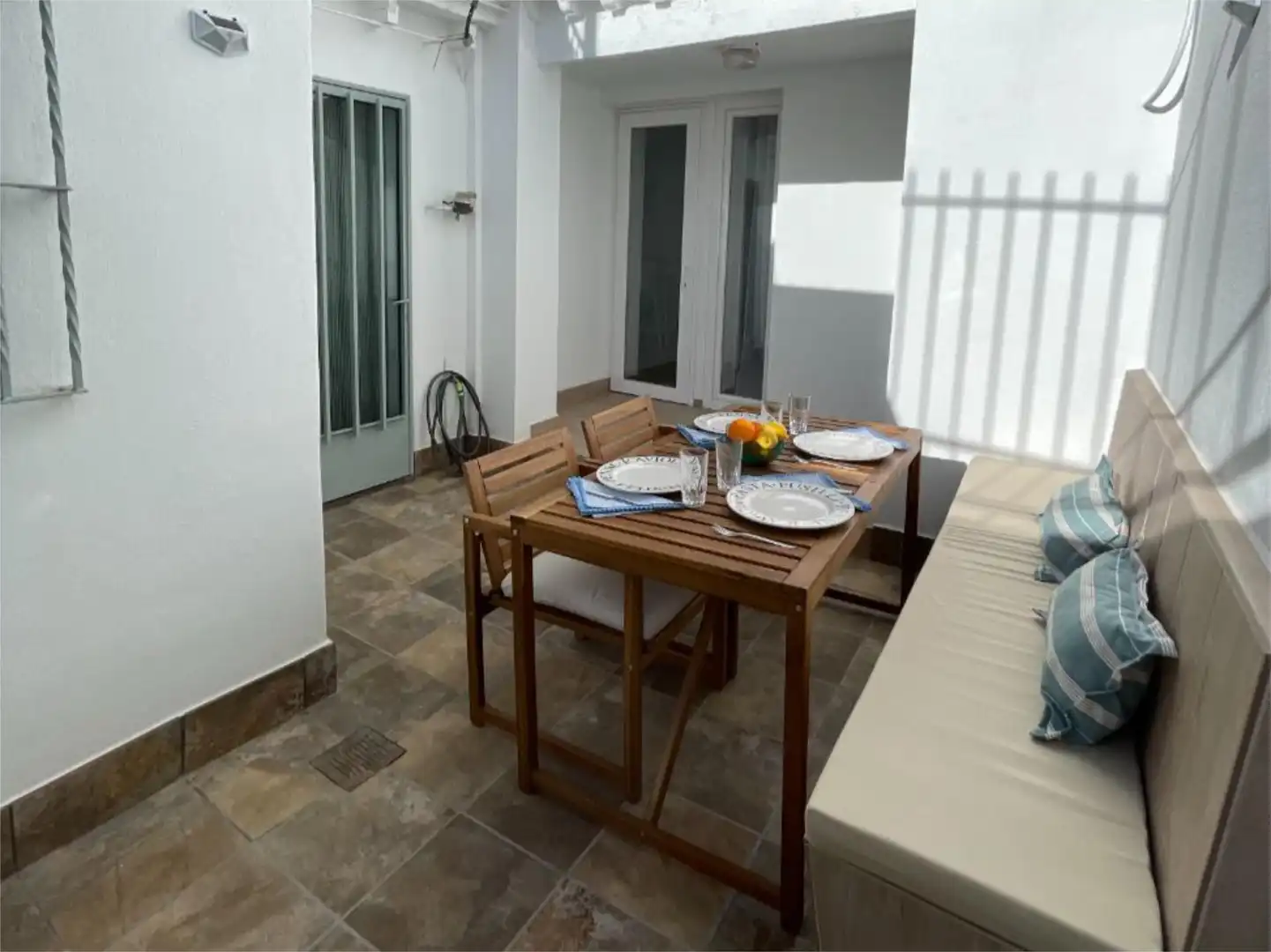 Terrace of Flat for rent in Dénia  with Air Conditioner