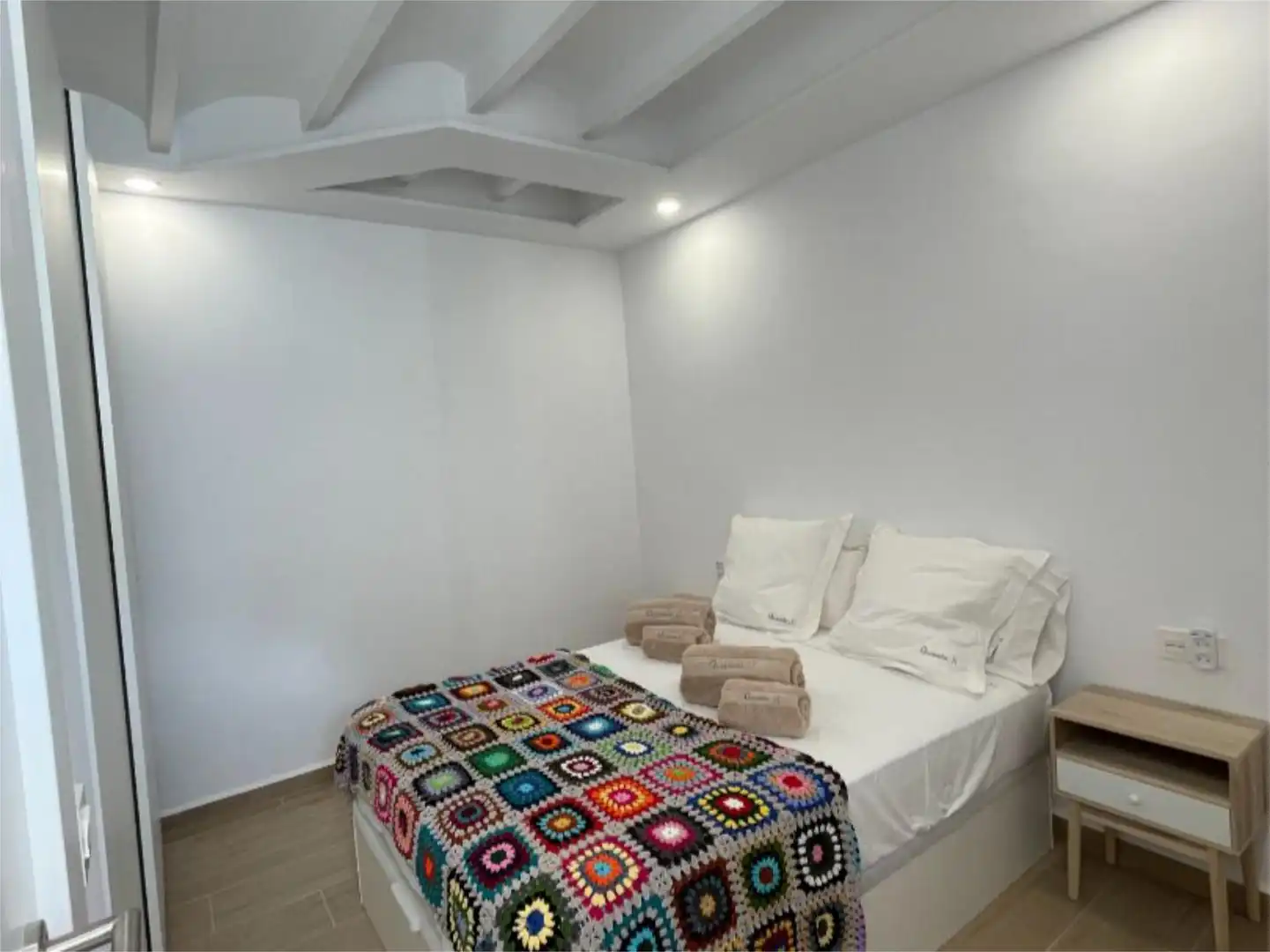 Bedroom of Flat for rent in Dénia  with Air Conditioner