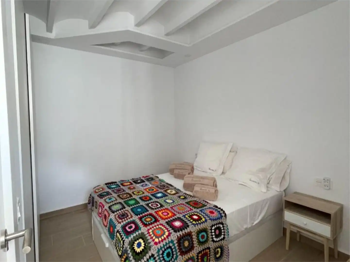 Bedroom of Flat for rent in Dénia  with Air Conditioner