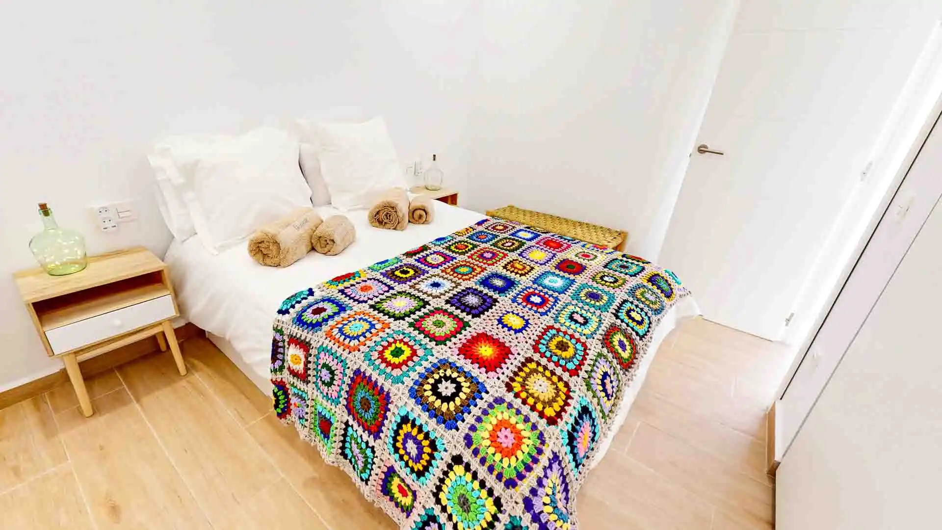 Wohnung zur Miete in Carrer Quevedo, 11, Centro Urbano Schlafzimmer von Wohnung zur Miete in Dénia mit Terrasse