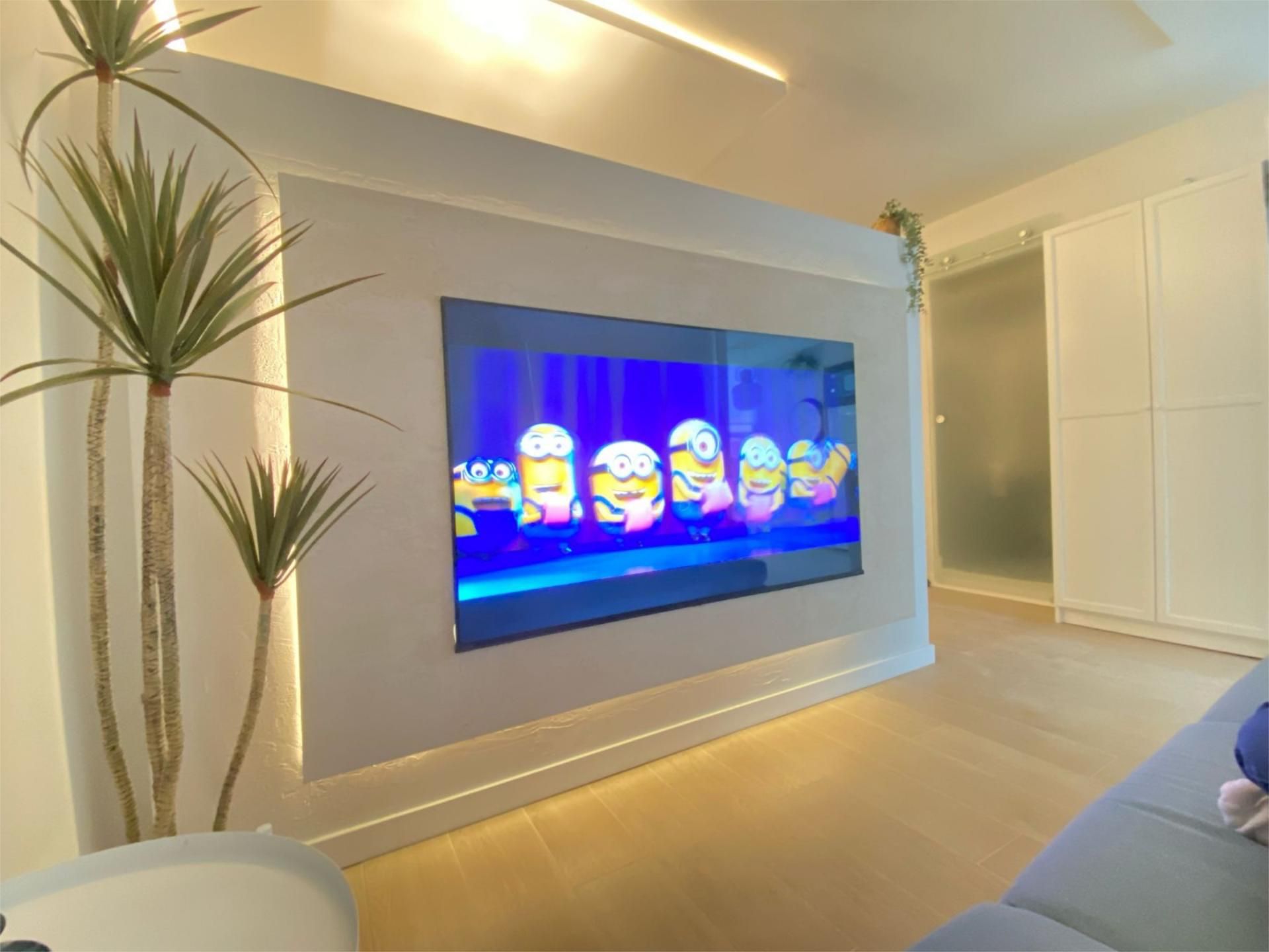Living room of Flat to rent in Torremolinos  with Air Conditioner, Heating and Private garden