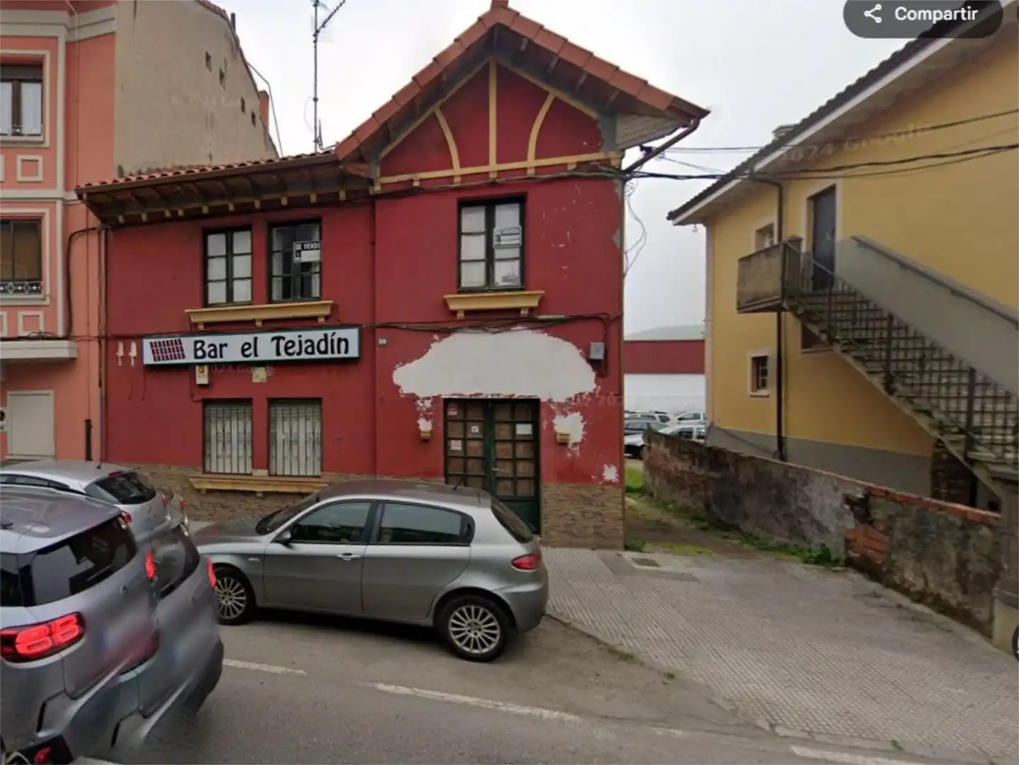 Exterior view of Industrial land for sale in Avilés