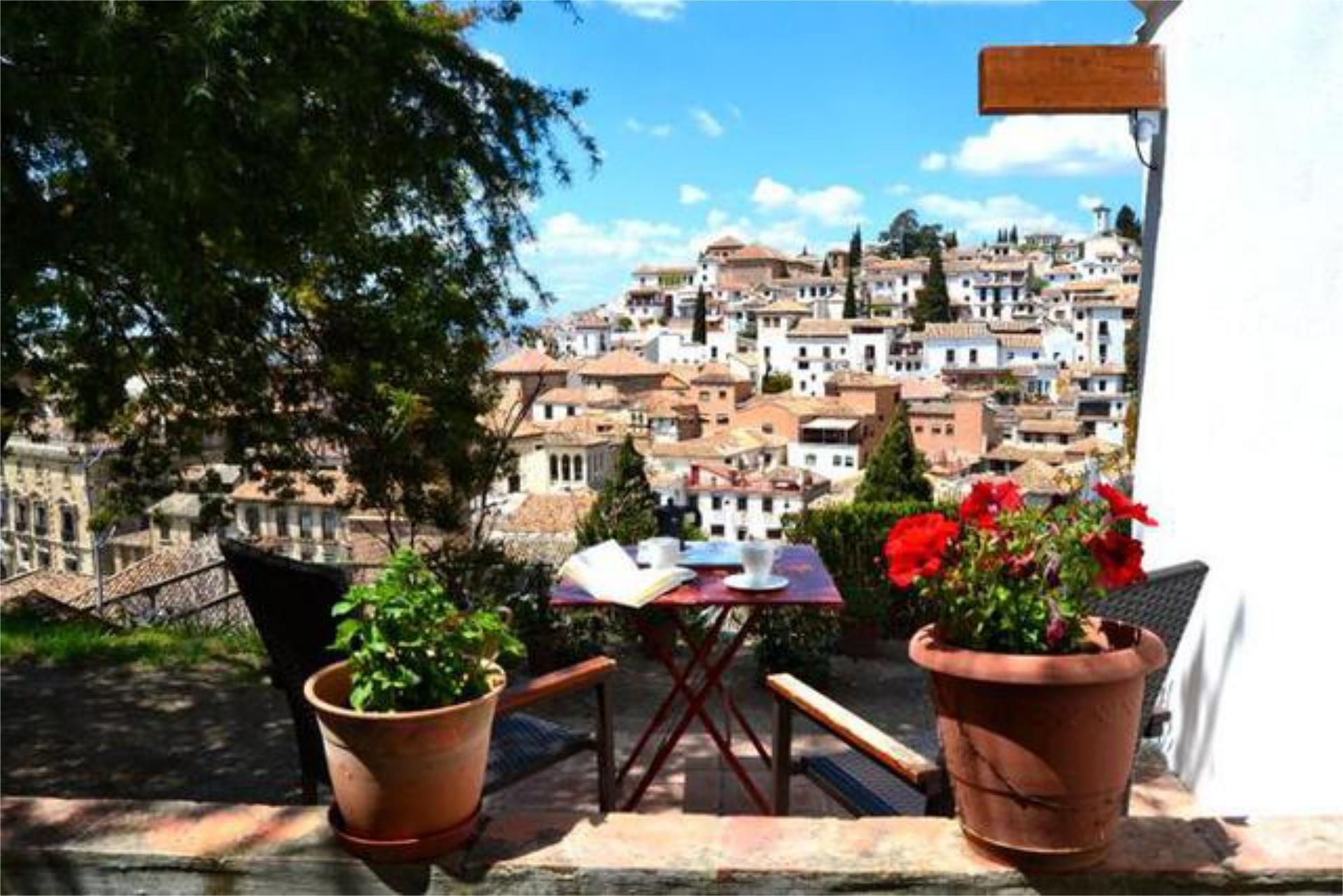 Exterior view of Study to rent in  Granada Capital  with Private garden, Terrace and Furnished