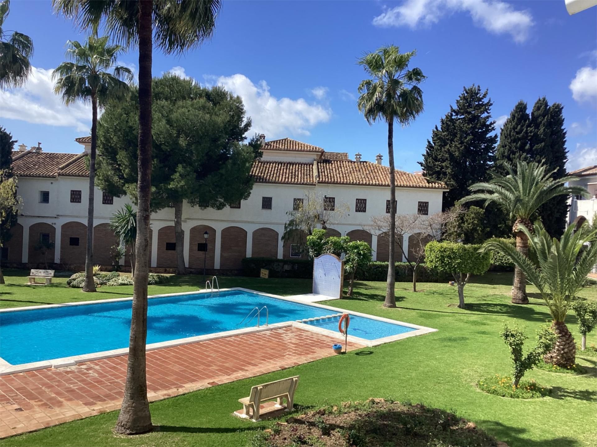 Garden of Flat for sale in Fuengirola  with Air Conditioner, Private garden and Swimming Pool