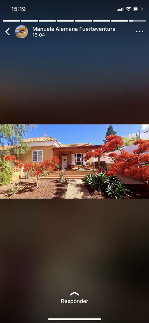 Vista exterior de Casa o xalet de lloguer en Tuineje amb Aire condicionat, Calefacció i Jardí privat