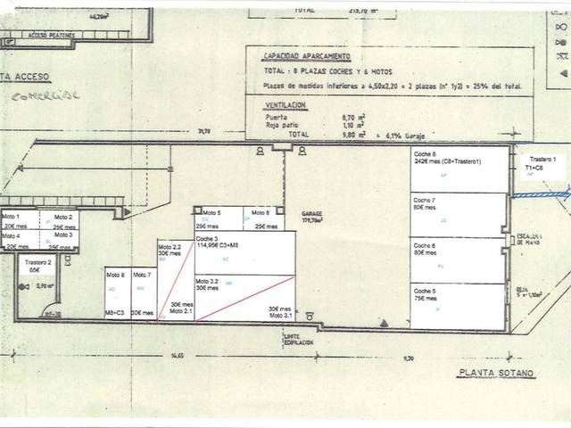 Garaje en Venta en Carrer de la Conca de Tremp, 69 en El Carmel