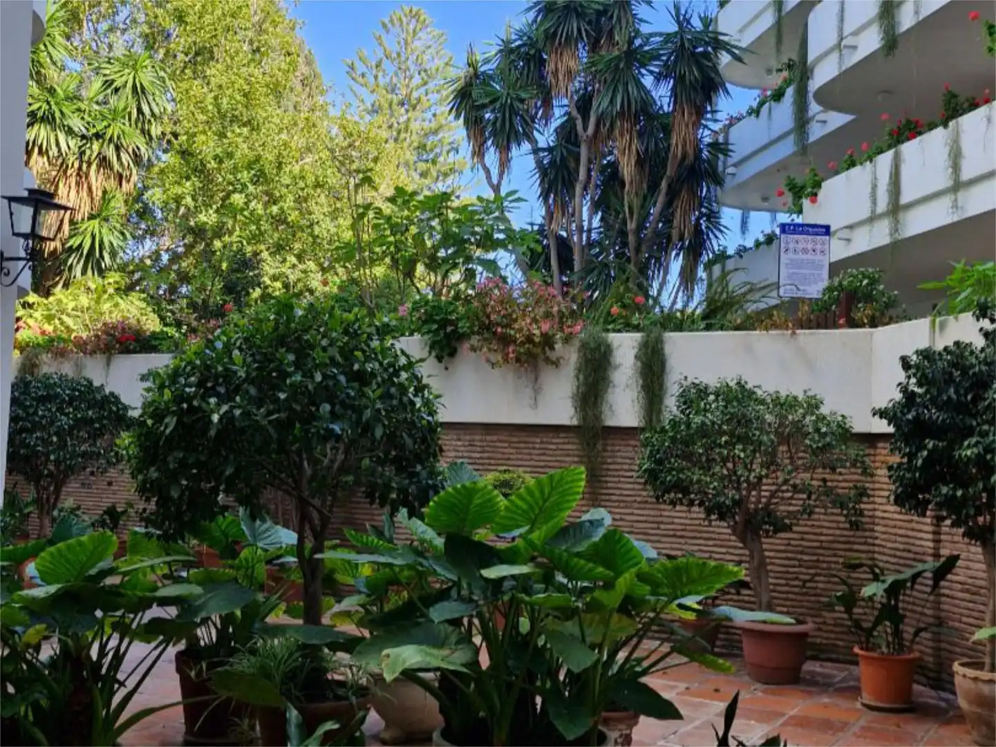 Apartments for rent in Calle los Jazmines, 12, Nueva Andalucía centro Garden of Apartments for rent in Marbella with Air Conditioner, Swimming Pool and Furnished